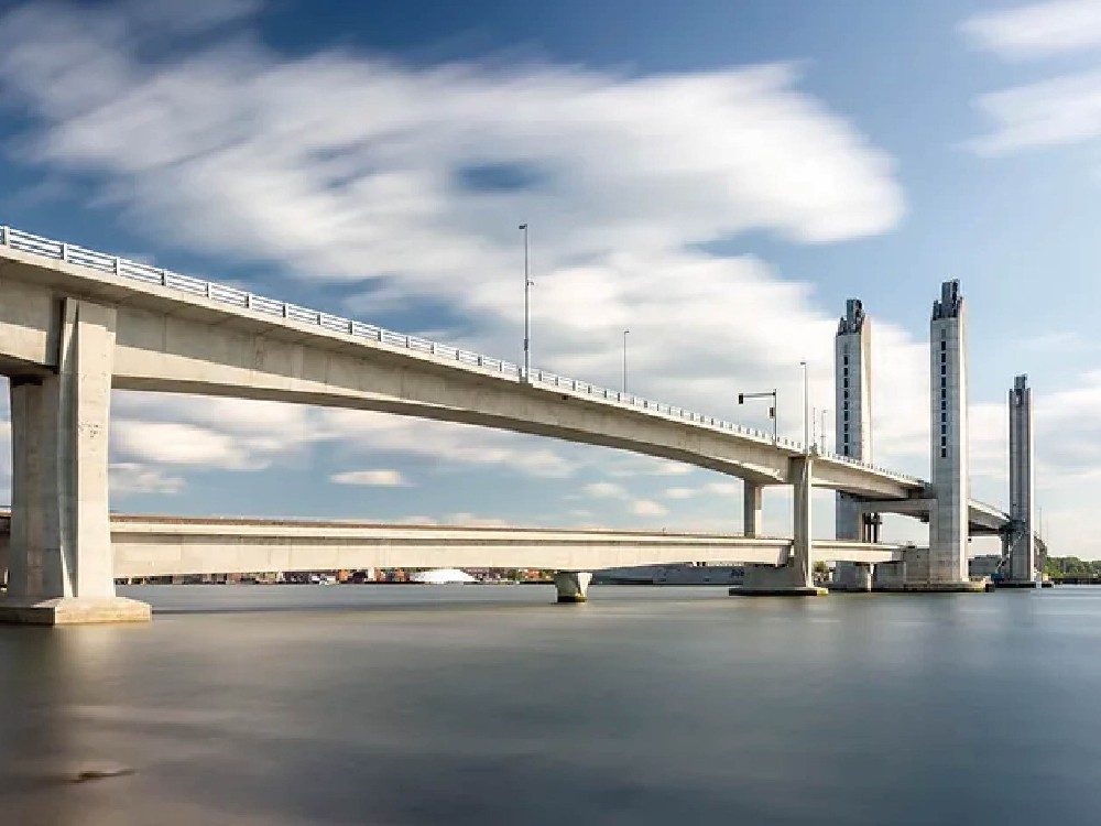 New railway viaduct in Slovenia